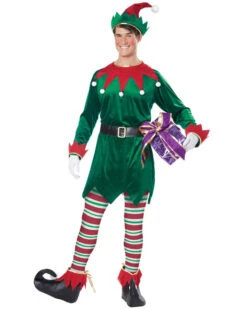 Christmas Elf Adult Costume -PARTY SUPPLIES SHOP 01554 xmaself1