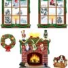 Christmas Cutout Indoor Props Pack Of 5 2 Christmas Cutout Indoor Props Pack Of 5 -PARTY SUPPLIES SHOP 20213 indoorxmas