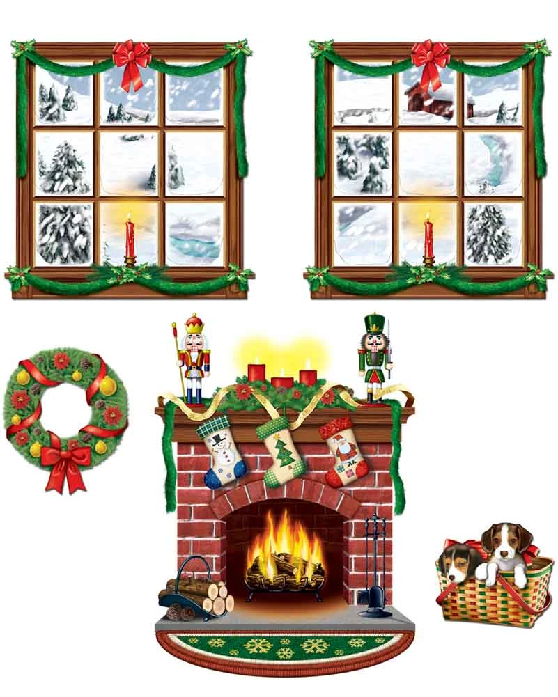 Christmas Cutout Indoor Props Pack Of 5 3 Christmas Cutout Indoor Props Pack Of 5