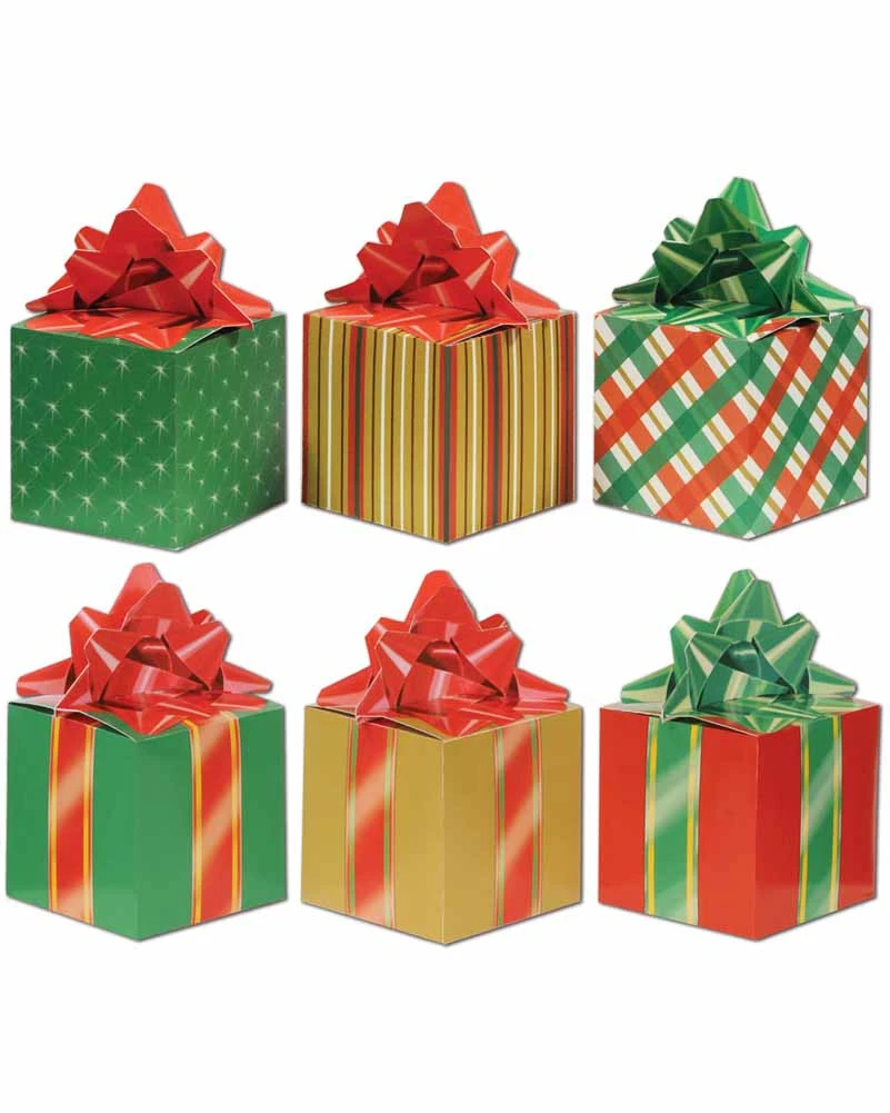 Christmas Favour Boxes Pack Of 3 3 Christmas Favour Boxes Pack Of 3
