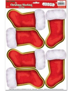 Christmas Stockings Peel N Place