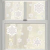 AMSCAN Glitter Snowflake Christmas Window Decorations 2 AMSCAN Glitter Snowflake Christmas Window Decorations -PARTY SUPPLIES SHOP 240228 snowflake