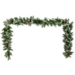 AMSCAN Rustic Christmas Foliage Garland