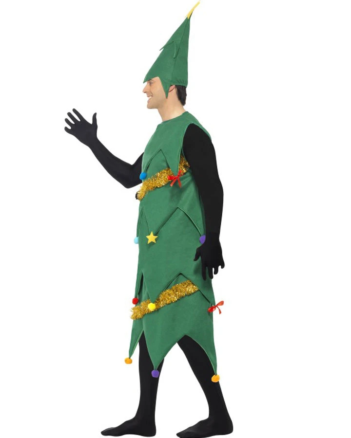 Smiffys Deluxe Christmas Tree Adult Costume 5 Smiffys Deluxe Christmas Tree Adult Costume - Image 3