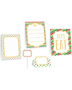AMSCAN Christmas Buffet Decorating Kit