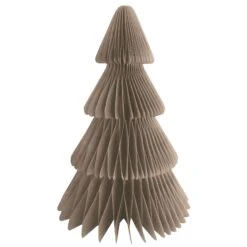 AMSCAN Christmas Honeycomb Natural Tree Decoration 20cm