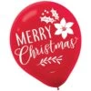 AMSCAN Traditional Christmas 30cm Latex Balloons Pack Of 15 -PARTY SUPPLIES SHOP 696566a6084bd82c756159aebacacc6c