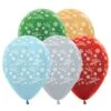 AMSCAN Sempertex 30cm Merry Christmas Snowflakes Satin Pearl & Metallic Assorted Latex Balloons, 25PK Pack Of 25 -PARTY SUPPLIES SHOP 70848b015778bf6c2ffac5ad99269477