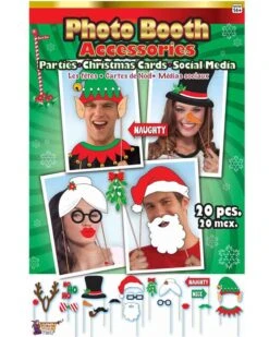 Forum Novelties Christmas Photo Booth Prop Kit