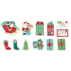 AMSCAN Christmas North Pole Cutouts Pack Of 12