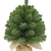 Alpine Spruce Christmas Tree With Burlap Covered Base 46cm -PARTY SUPPLIES SHOP alpine spruce christmas tree with burlap covered base 46cm 1548alp04