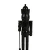 Black Christmas Wood Nutcracker Standing 30cm 2 Black Christmas Wood Nutcracker Standing 30cm -PARTY SUPPLIES SHOP black christmas wood nutcracker standing 30cm xm3743