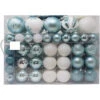 Blue And White Christmas Ornaments Pack Of 133 2 Blue And White Christmas Ornaments Pack Of 133 -PARTY SUPPLIES SHOP blue and white christmas ornaments pack of 133 30250 1