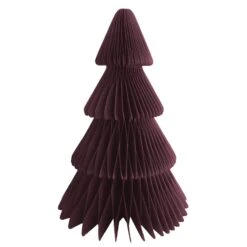 AMSCAN Christmas Honeycomb Red Tree Decoration 35cm