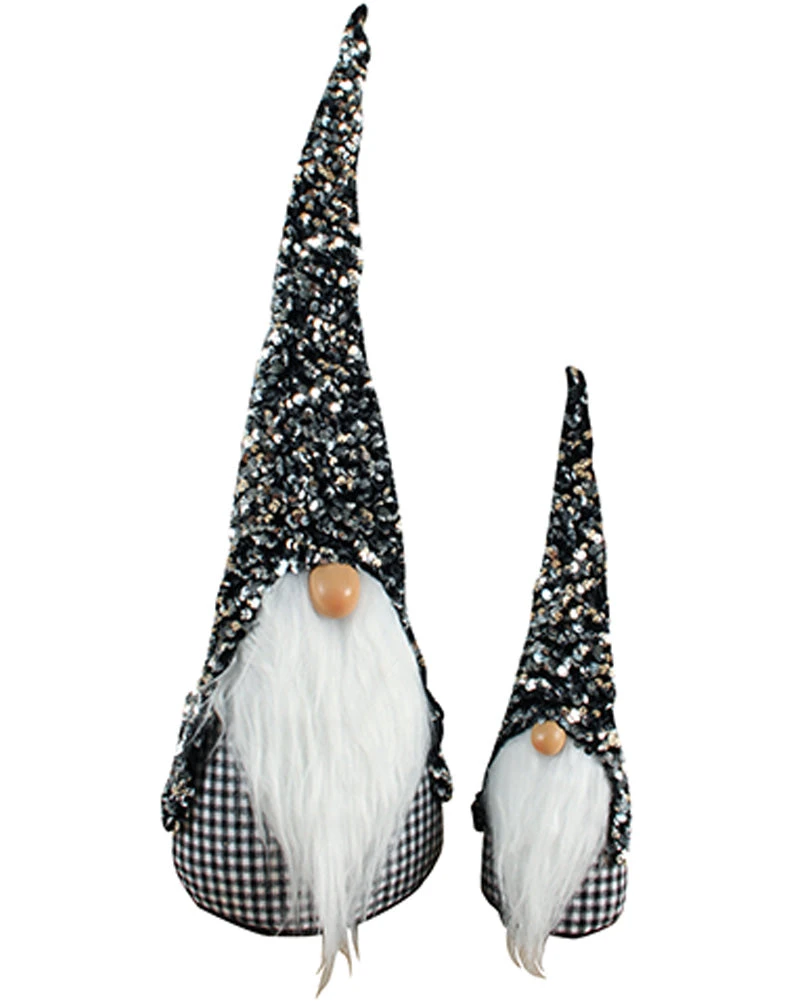 Christmas Fabric Gnome Standing 32cm 3 Christmas Fabric Gnome Standing 32cm