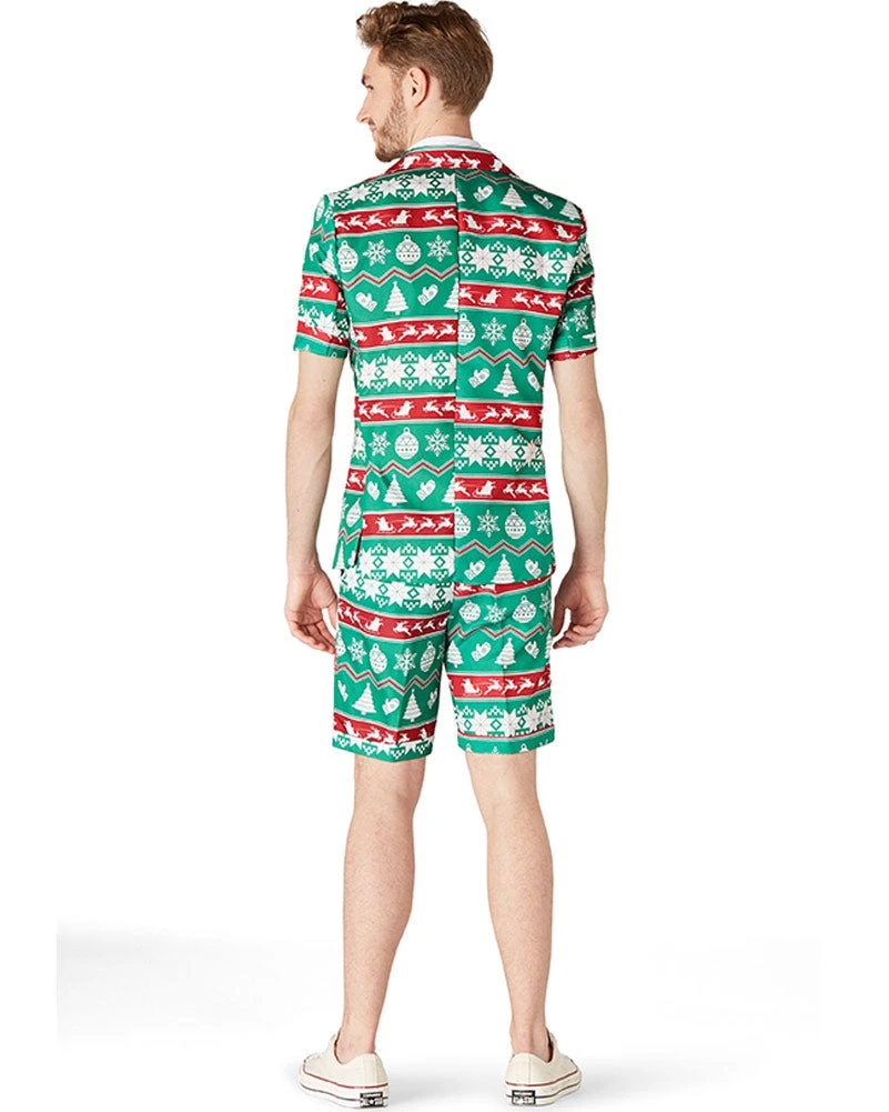 Christmas Green Nordic Mens Summer Suitmeister 5 Christmas Green Nordic Mens Summer Suitmeister - Image 3