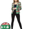 Christmas Green Nordic Womens Suitmeister Jacket