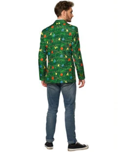 Christmas Green Tree Light Up Mens Suitmeister Jacket 9 Christmas Green Tree Light Up Mens Suitmeister Jacket -PARTY SUPPLIES SHOP christmas green tree light up mens suitmeister jacket objm0069 4