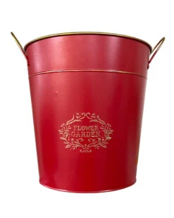 Christmas Iron Plant Pot 17cm