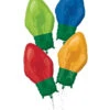 AMSCAN Christmas Light Bulbs Balloon Kit 2 AMSCAN Christmas Light Bulbs Balloon Kit -PARTY SUPPLIES SHOP christmas light bulbs balloon kit 4211401