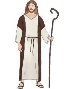 Christmas Nativity Shepherd Mens Costume -PARTY SUPPLIES SHOP christmas nativity sheperd mens costume