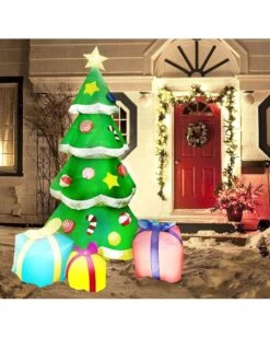 Christmas Tree With Presents Lawn Inflatable 2.1m