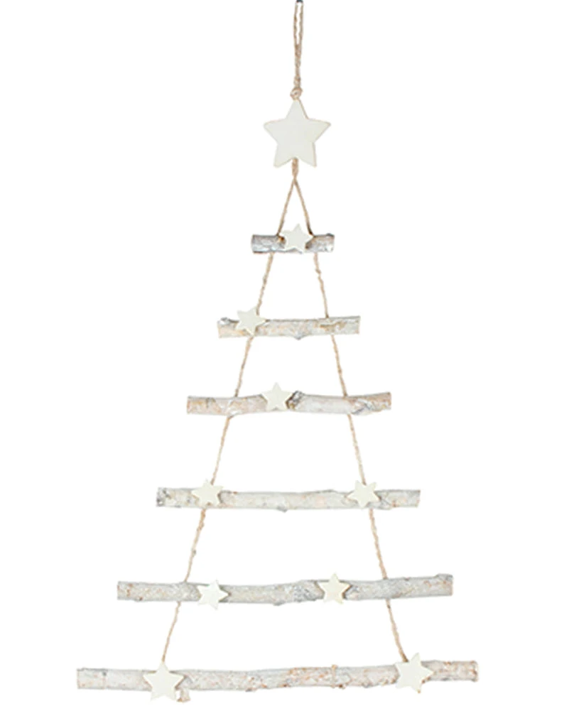 Christmas Tree Wooden Rope Ladder 70cm 3 Christmas Tree Wooden Rope Ladder 70cm