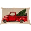 Christmas Truck Cushion 50cm -PARTY SUPPLIES SHOP christmas truck cushion 50cm xm9968 1