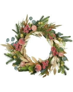 Christmas Wreath With Fruits 65cm