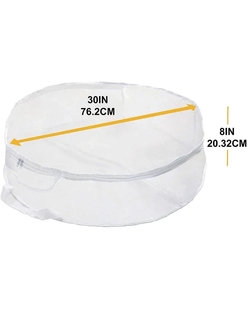 Clear Christmas Wreath Storage Container Pack Of 2 4 Clear Christmas Wreath Storage Container Pack Of 2 - Image 2