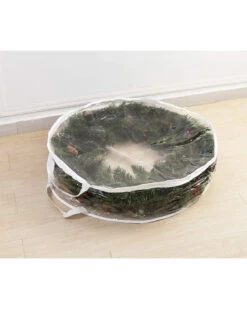 Clear Christmas Wreath Storage Container Pack Of 2 9 Clear Christmas Wreath Storage Container Pack Of 2 -PARTY SUPPLIES SHOP clear christmas wreath storage container pack of 2 30416 4