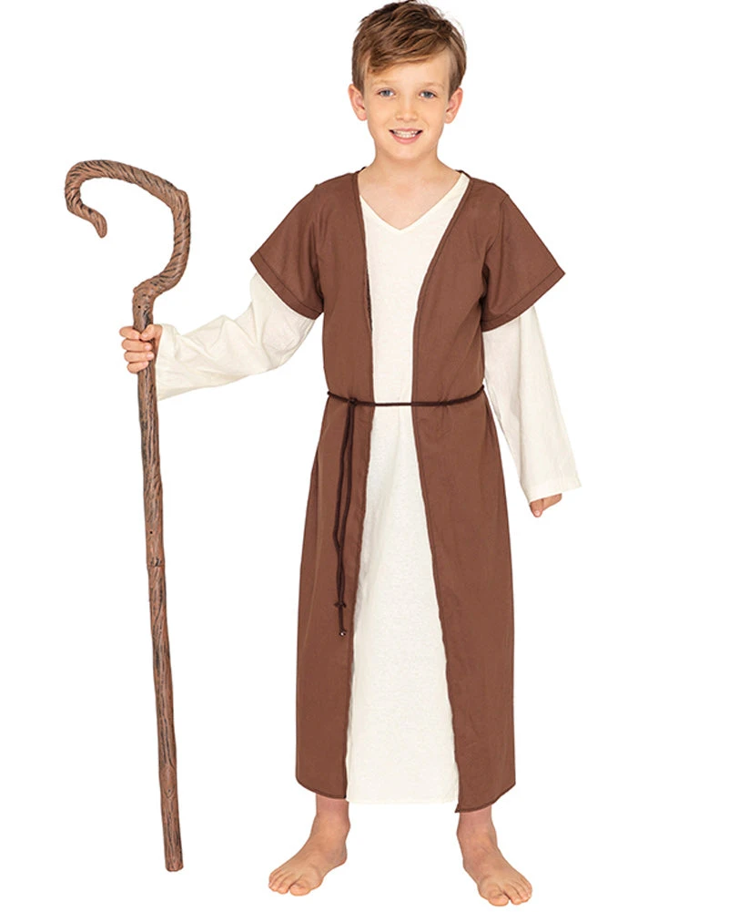 Christmas Nativity Shepherd Boys Costume 4 Christmas Nativity Shepherd Boys Costume - Image 2