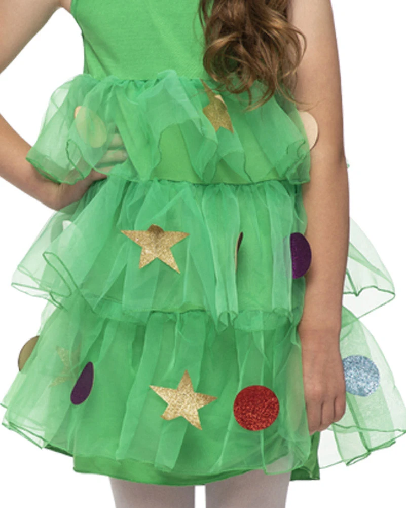 Pretty Christmas Tree Girls Costume 7 Pretty Christmas Tree Girls Costume - Image 5