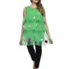 Pretty Christmas Tree Tunic Womens Costume 1 Pretty Christmas Tree Tunic Womens Costume -PARTY SUPPLIES SHOP costumebox pretty christmas tree womens costume 10271 new