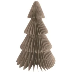 AMSCAN Christmas Honeycomb Natural Tree Decoration 35cm