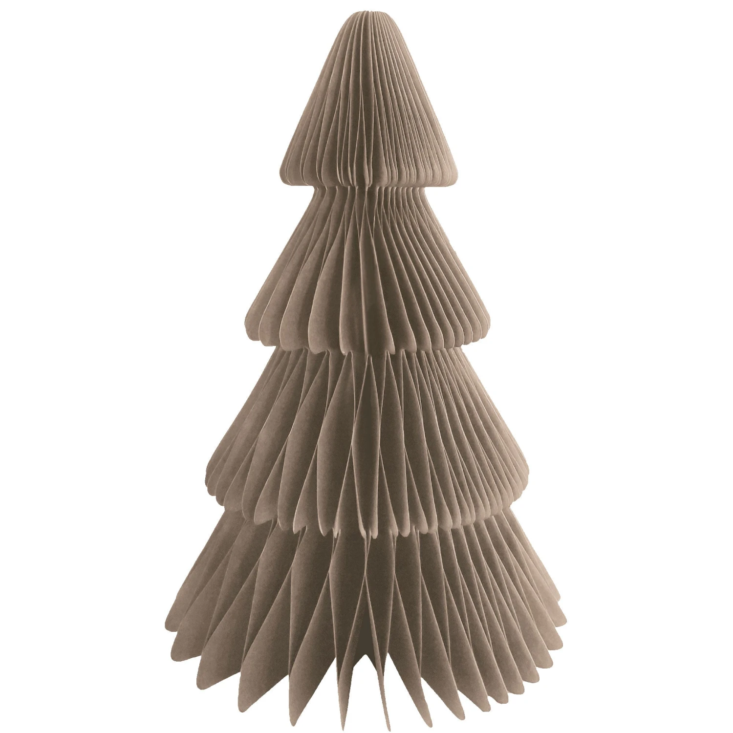 AMSCAN Christmas Honeycomb Natural Tree Decoration 35cm 3 AMSCAN Christmas Honeycomb Natural Tree Decoration 35cm