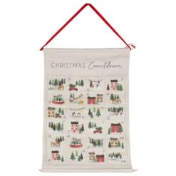 AMSCAN Merry Little Christmas Fabric Advent Calendar Kit