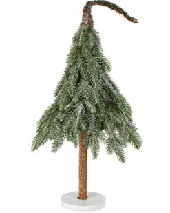 Faux LED Frosted Christmas Tree 50cm