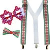Goofy Christmas Snowflake Glasses Bowtie And Suspenders Set -PARTY SUPPLIES SHOP goofy christmas snowflake glasses bowtie and suspenders kit ss30059