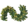 Green Luxe Christmas 140 Tip Garland With 80 Warm White LEDs 1.8m -PARTY SUPPLIES SHOP green luxe christmas 140 tip garland with 80 warm white leds 1 8m xm4798