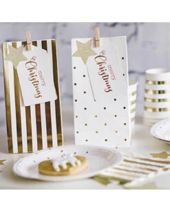 Gold Merry Christmas Tags Pack Of 12 -PARTY SUPPLIES SHOP illumexmas 24307e7d 50f2 4082 bcb5 a9b64d441080