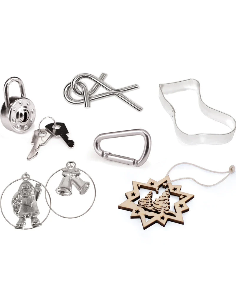 Kraft Winter Foliage Christmas Crackers Pack Of 6 4 Kraft Winter Foliage Christmas Crackers Pack Of 6 - Image 2