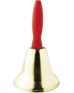 Smiffys Large Gold Christmas Bell