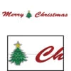 Merry Christmas Banner 1.8m