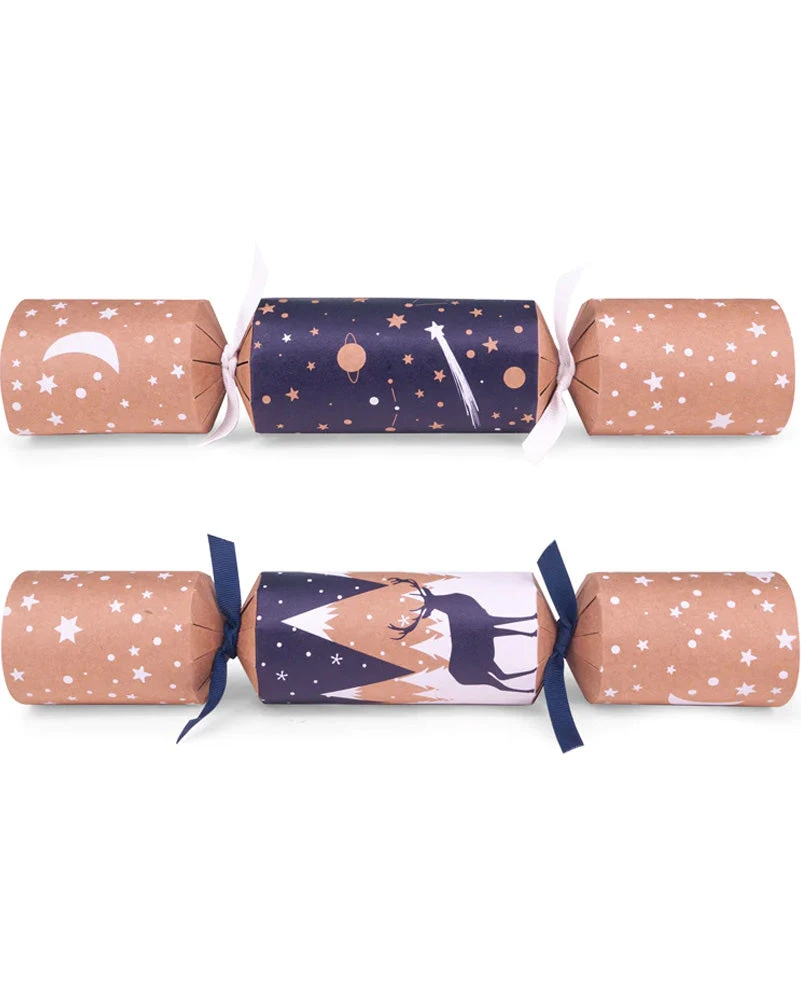 Midnight Mountains Deluxe Christmas Crackers Pack Of 8 3 Midnight Mountains Deluxe Christmas Crackers Pack Of 8