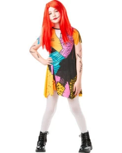 Disney Nightmare Before Christmas Sally Girls Costume
