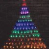 Rainbow Christmas Tree Wall LED Light 1.6m 1 Rainbow Christmas Tree Wall LED Light 1.6m -PARTY SUPPLIES SHOP rainbow christmas tree wall led light xb4919m