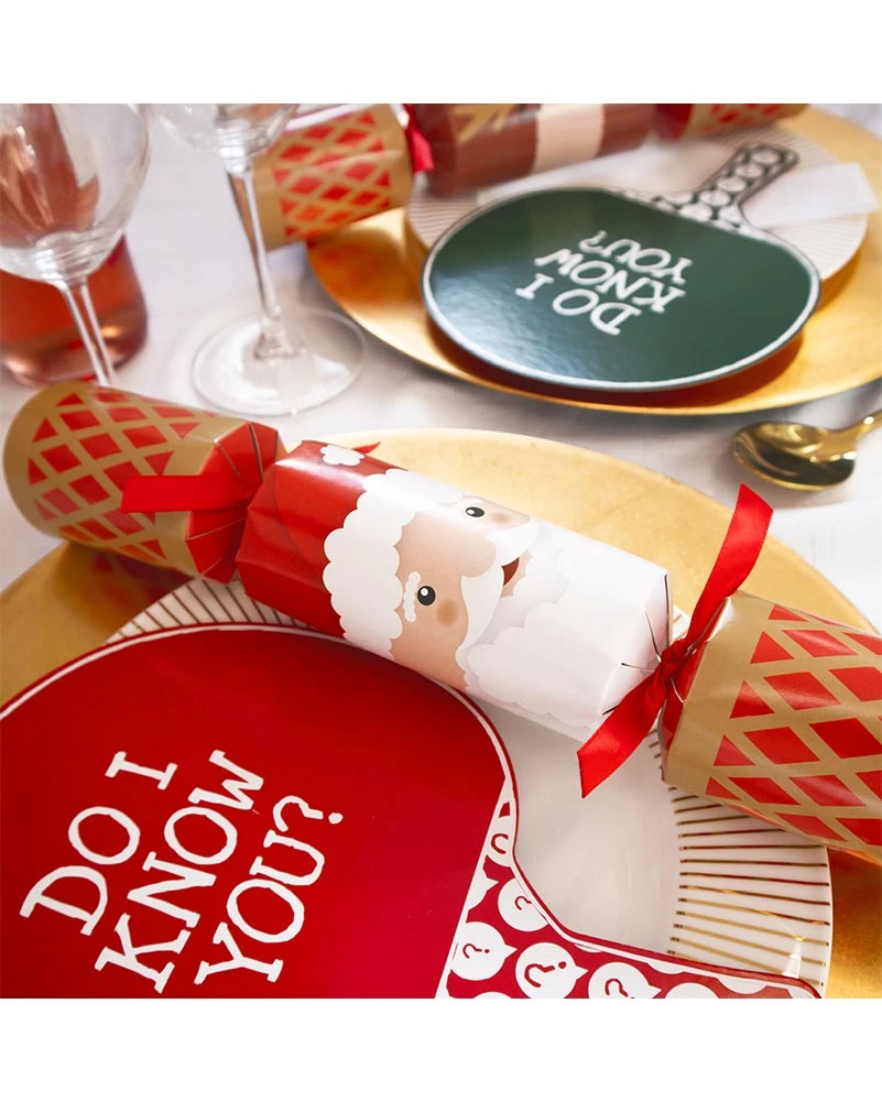 Santa And Reindeer Christmas Crackers Pack Of 12 4 Santa And Reindeer Christmas Crackers Pack Of 12 - Image 2