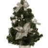 Silver Foil Poinsettia Christmas Tree 50cm -PARTY SUPPLIES SHOP silver foil poinsettia christmas tree 50cm xm5047 e014c406 9e0d 4458 afe3 24da967662d0